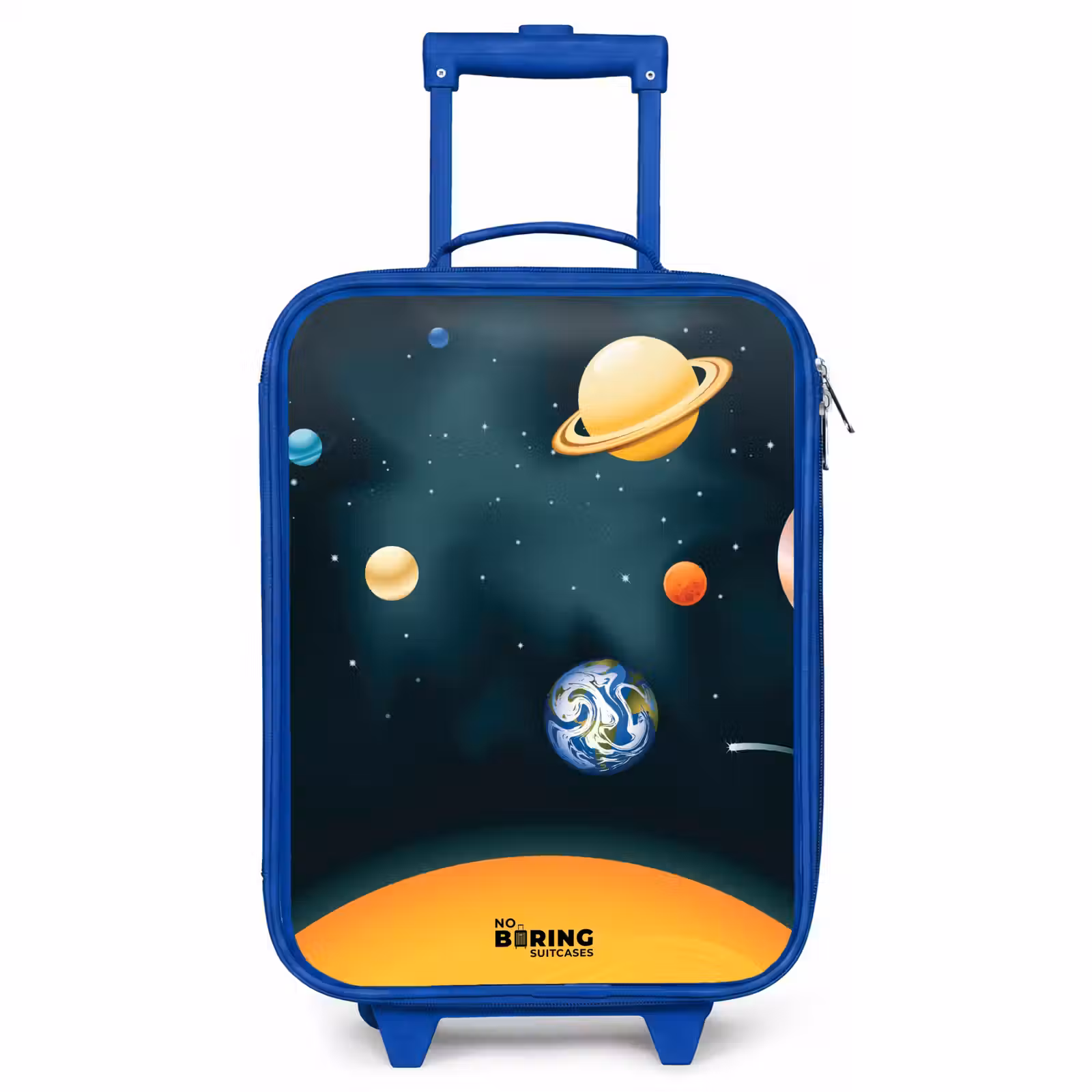 Valise enfant - Bleu - L'espace avec les planètes — 1