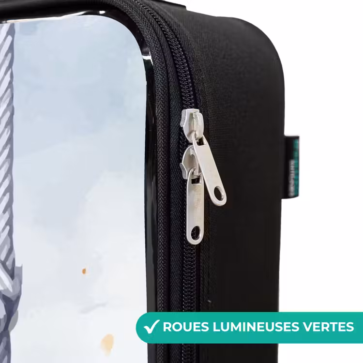 Valise enfant - Veau à l'aquarelle de Highlander écossais se balançant — 6