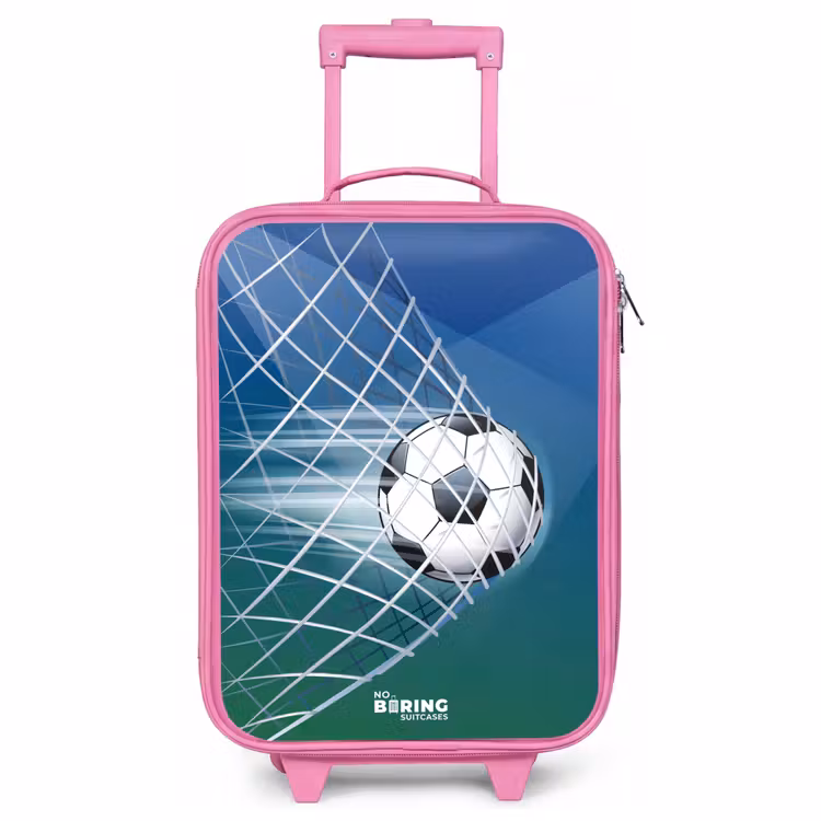 Valise enfant - Rose - Ballon dans le but — 1
