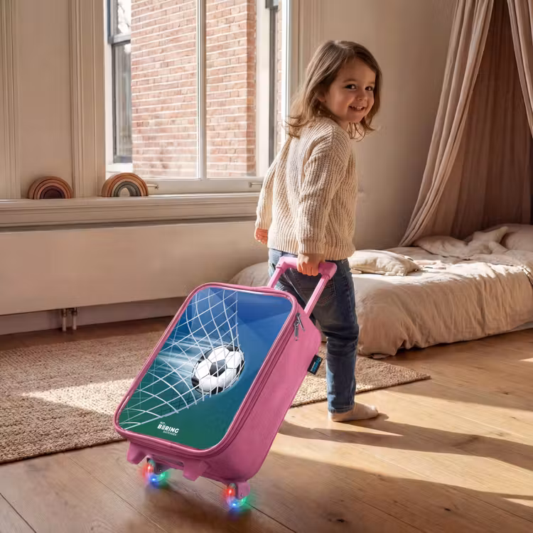 Valise enfant - Rose - Ballon dans le but — 2