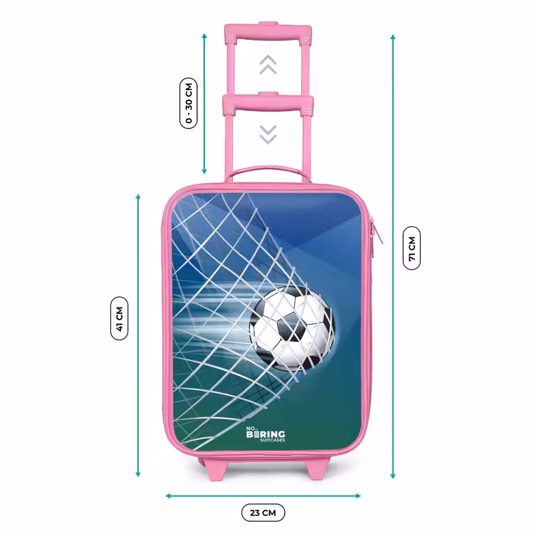 Valise enfant - Rose - Ballon dans le but — 6