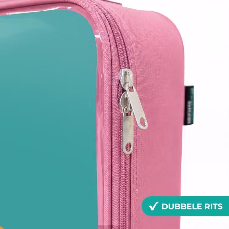 Valise enfant - Rose - Robot vert — 7