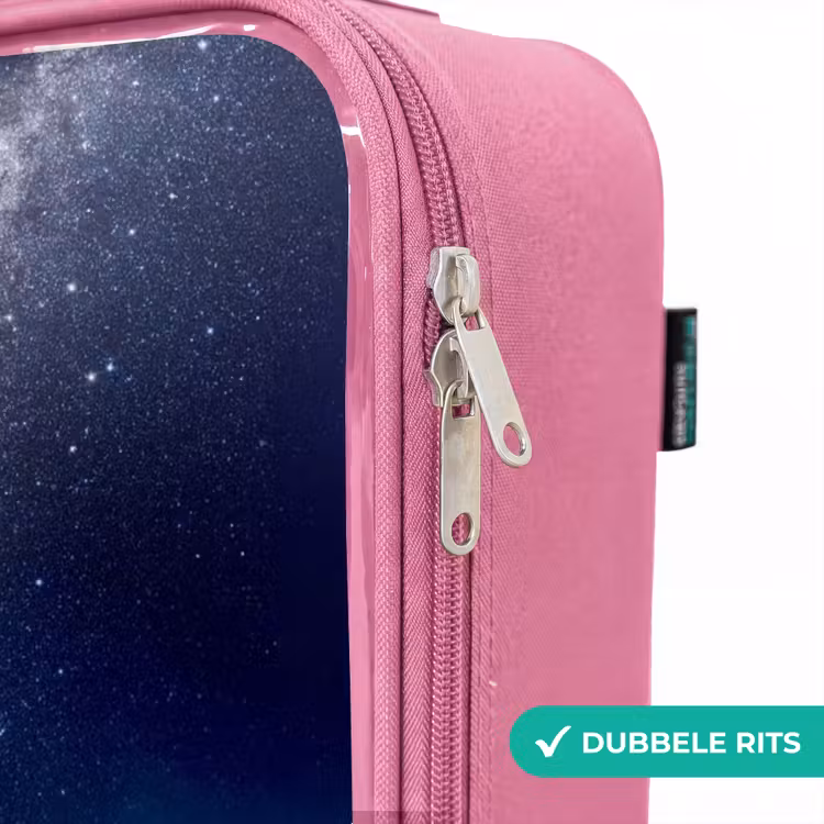 Valise enfant - Rose - Une navette spatiale qui peut décoller — 7
