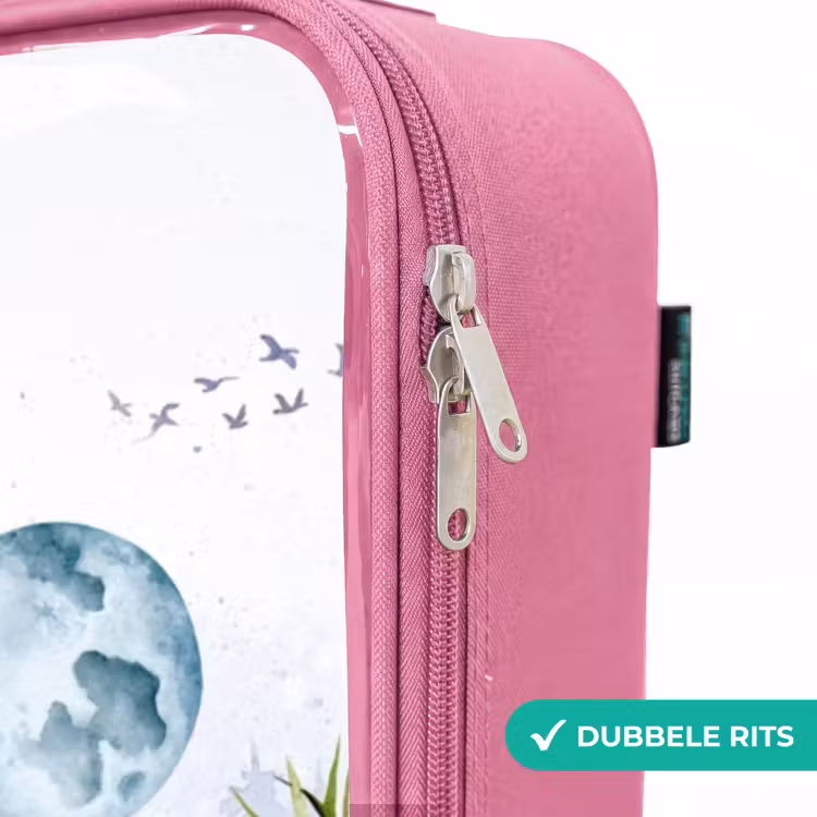 Valise enfant - Rose - Van avec tous les animaux — 7