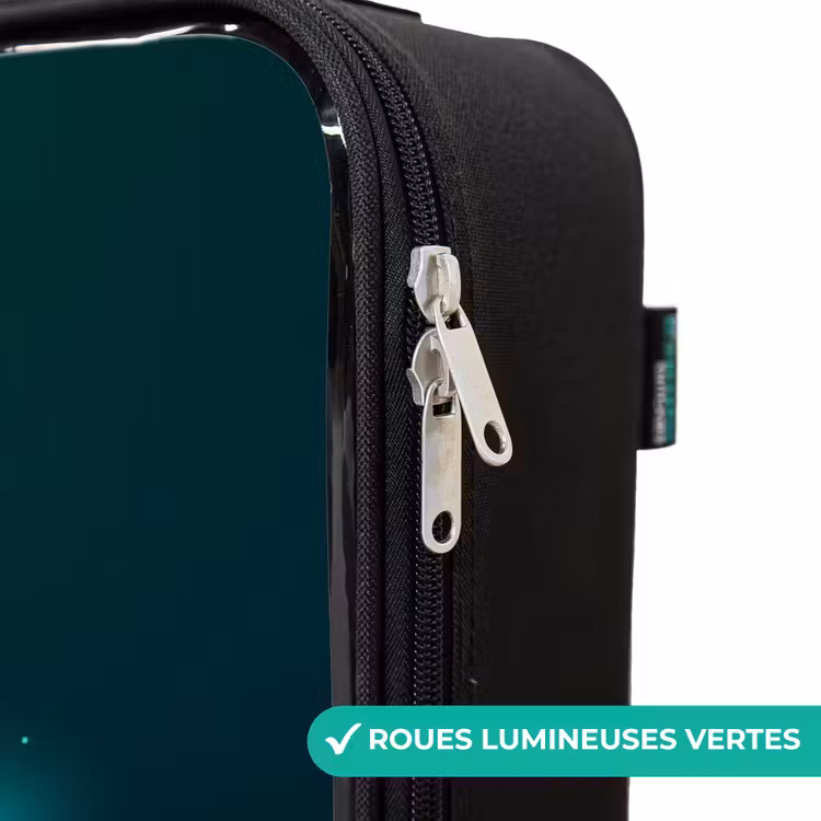 Valise enfant - Joueur de basket-ball en action de dribble au néon — 6