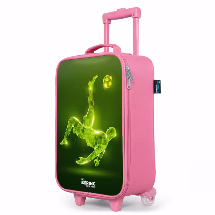 Valise enfant - Rose - L'omelette au néon vert en action — 8