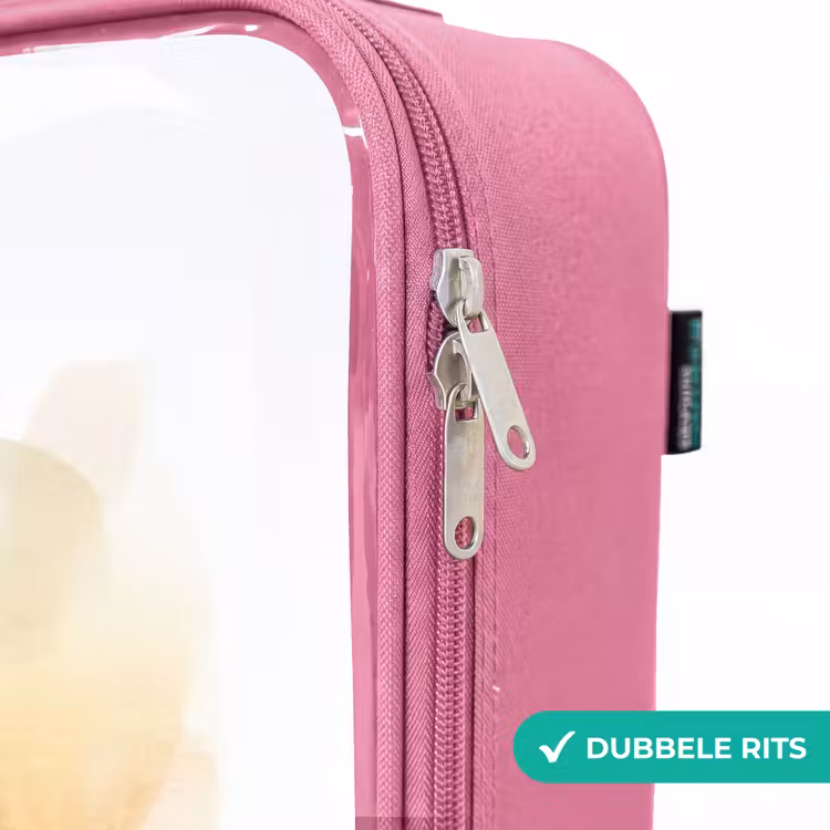 Valise enfant - Rose - Princesse en robe avec licorne blanche — 7