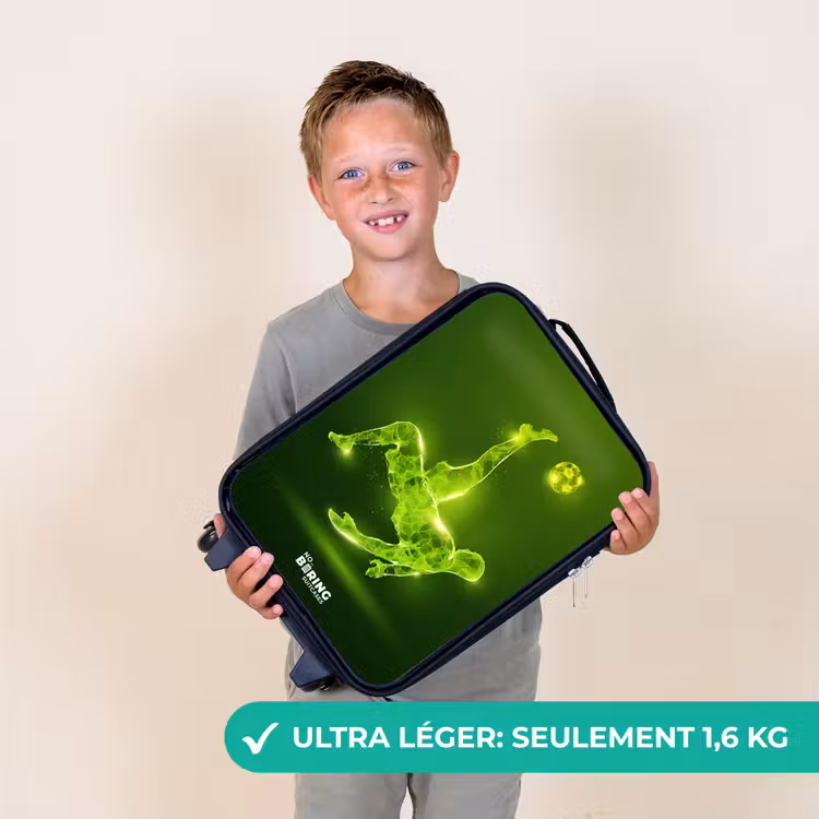 Valise enfant - L'omelette au néon vert en action — 2