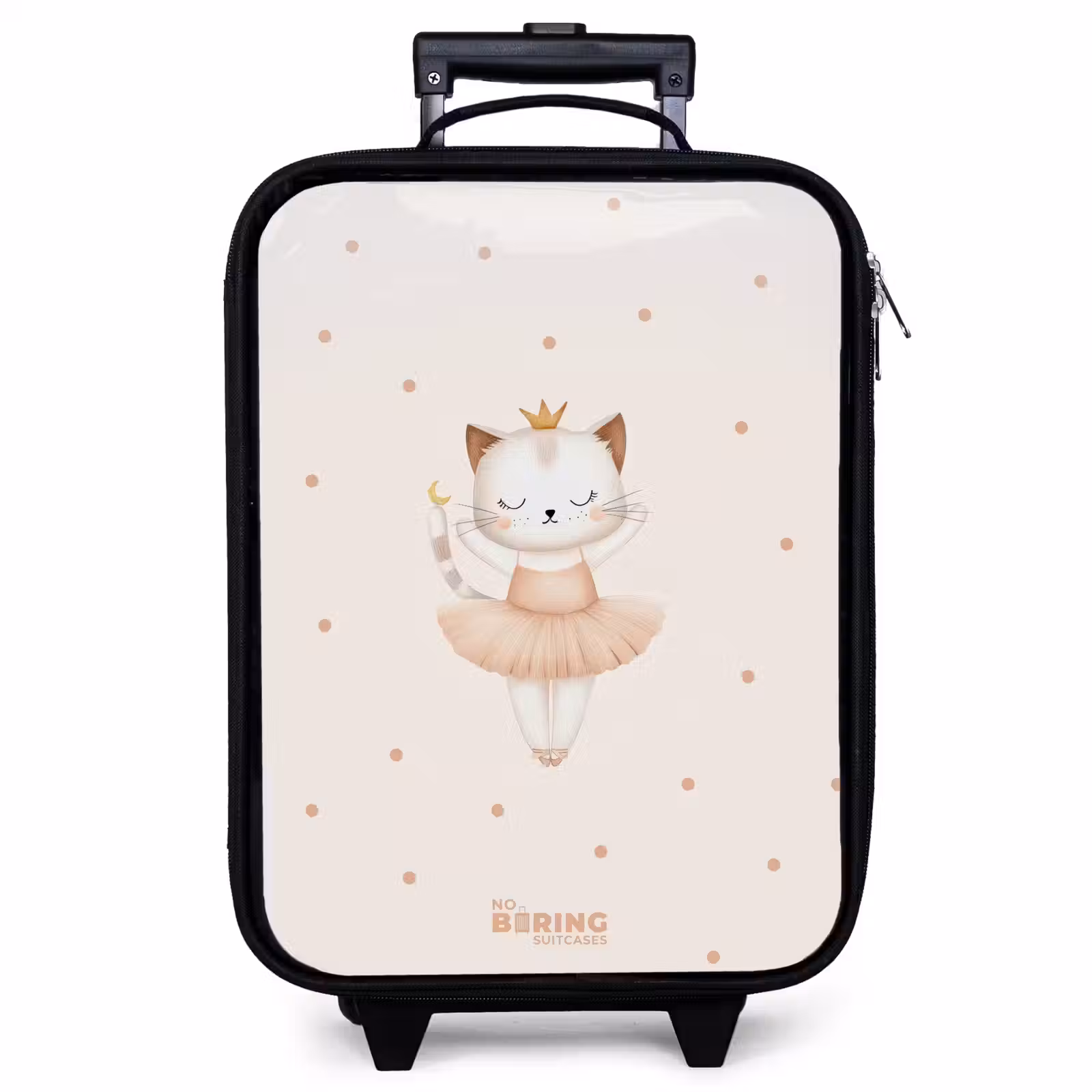 Valise enfant - Chaton ballerine en couleur beige — 1