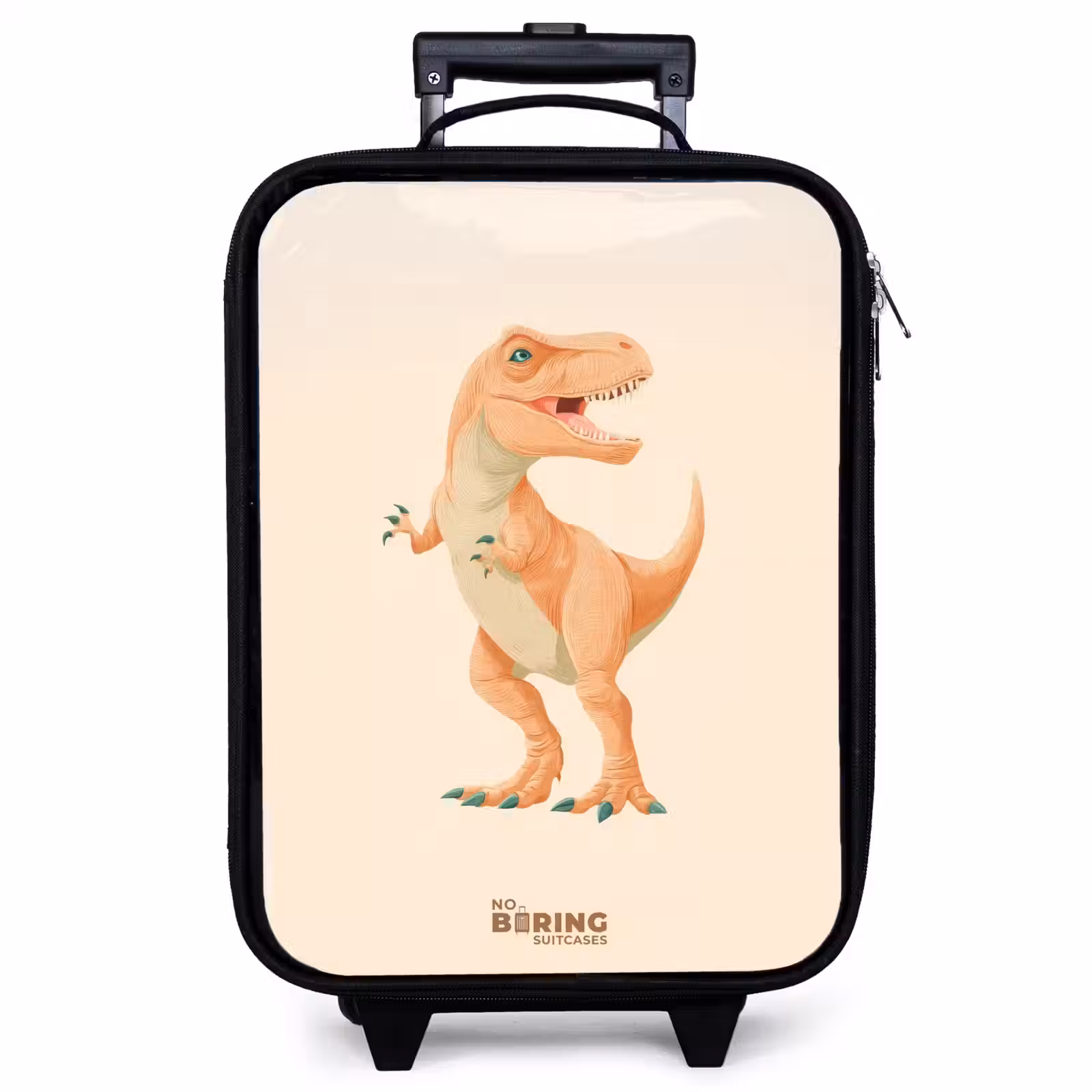 Valise enfant - Dino T-rex en couleur orange — 1