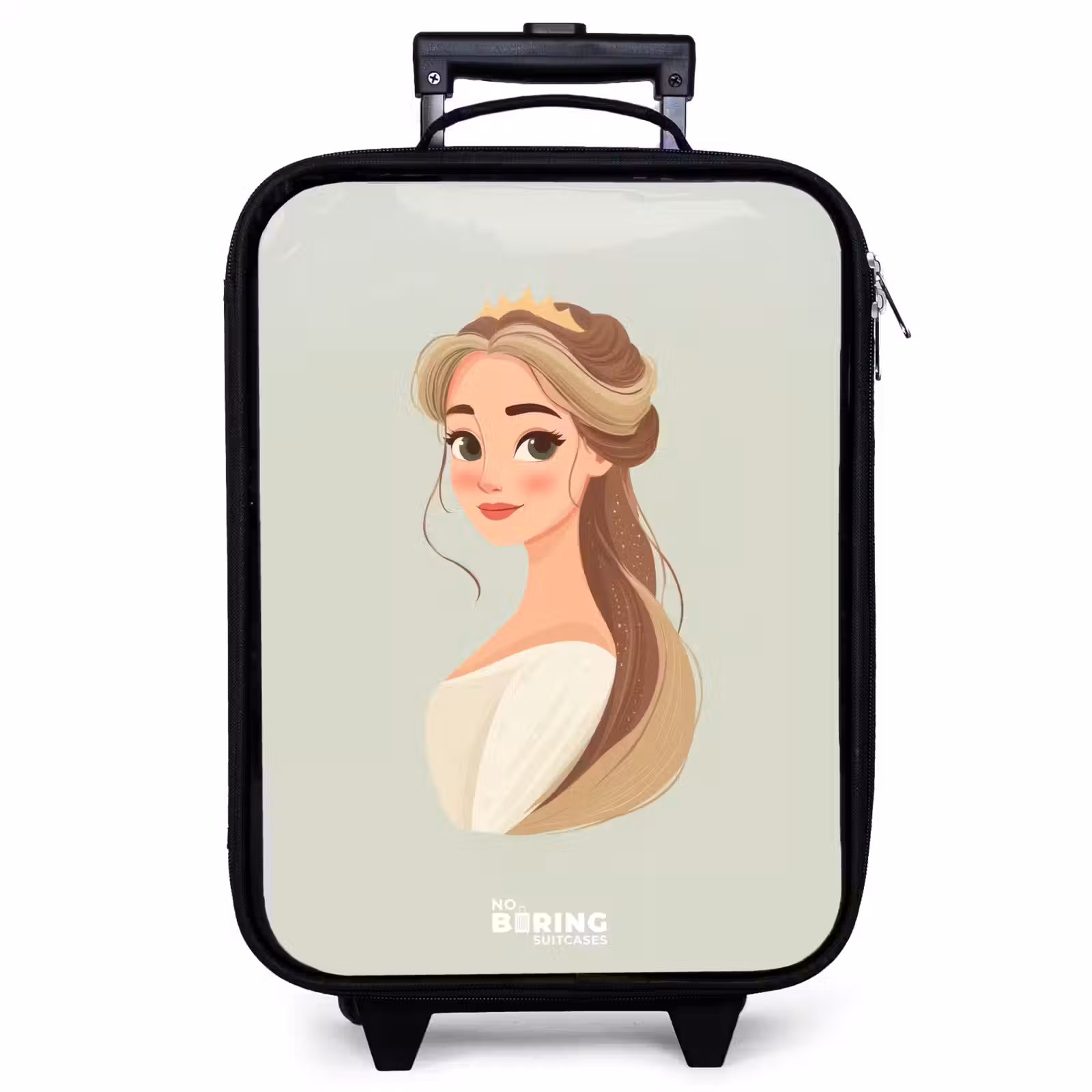 Valise enfant - Princesse avec un diadème - Vert — 1