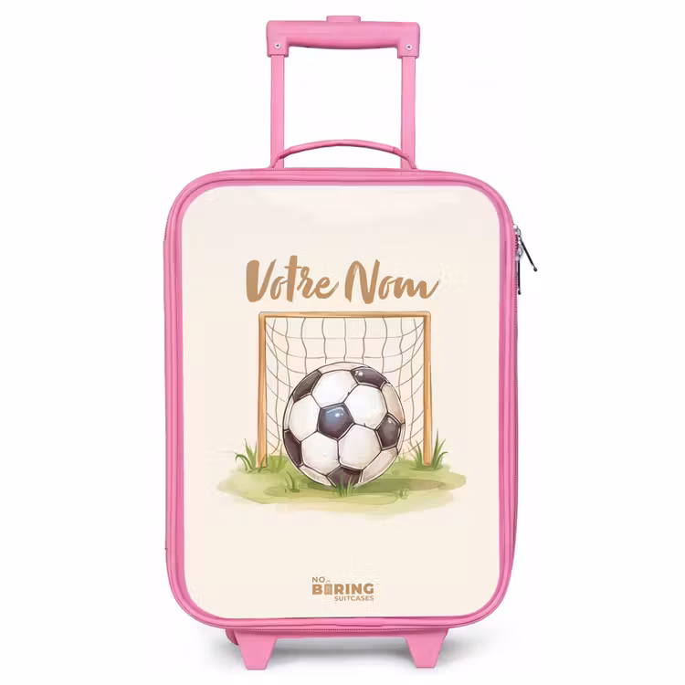 Valise enfant - Rose - Le football dans un but — 1