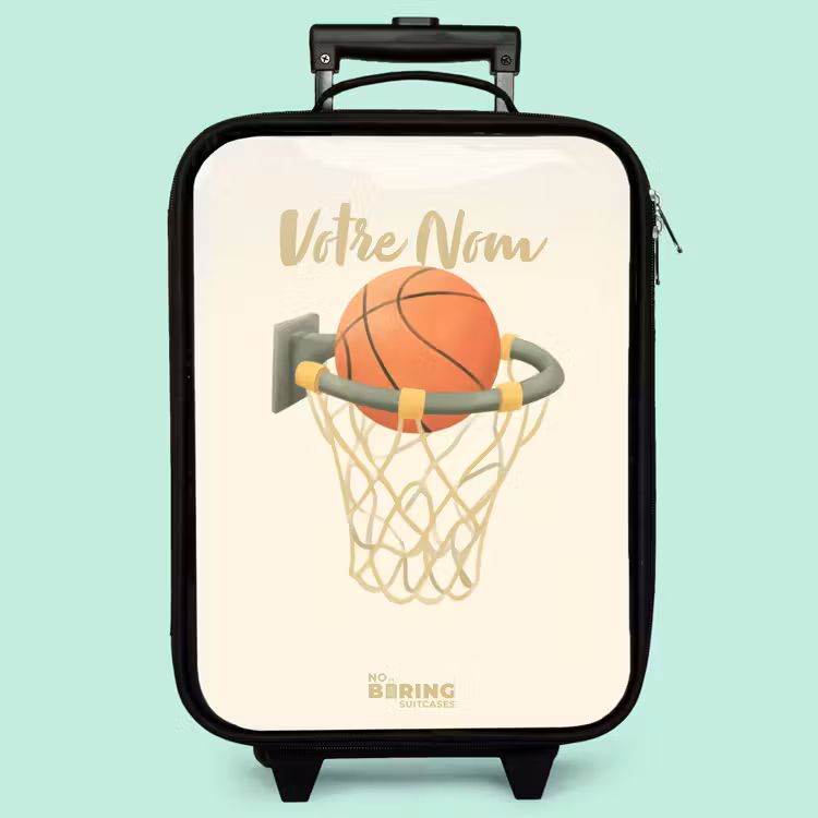 Valise enfant - Basket-ball dans des couleurs neutres — 3