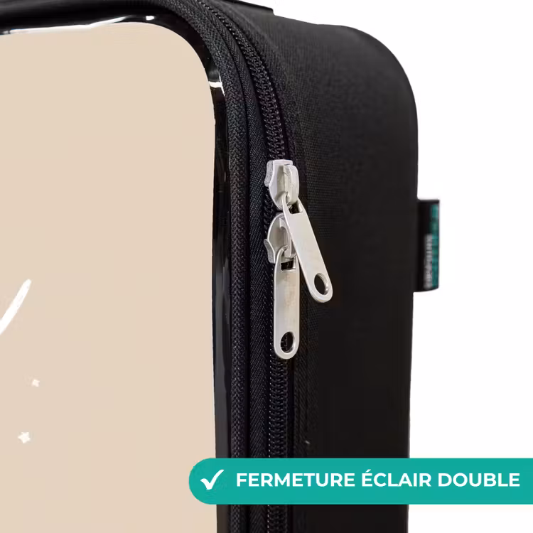 Valise enfant - Chaton beige et blanc — 6