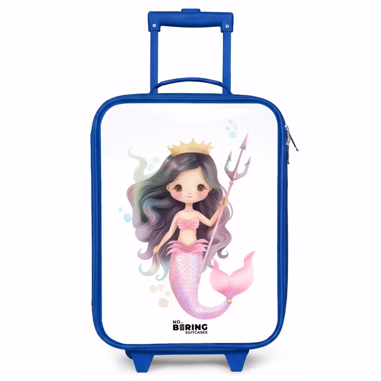 Valise enfant - Bleu - Kyra coral princesse — 1