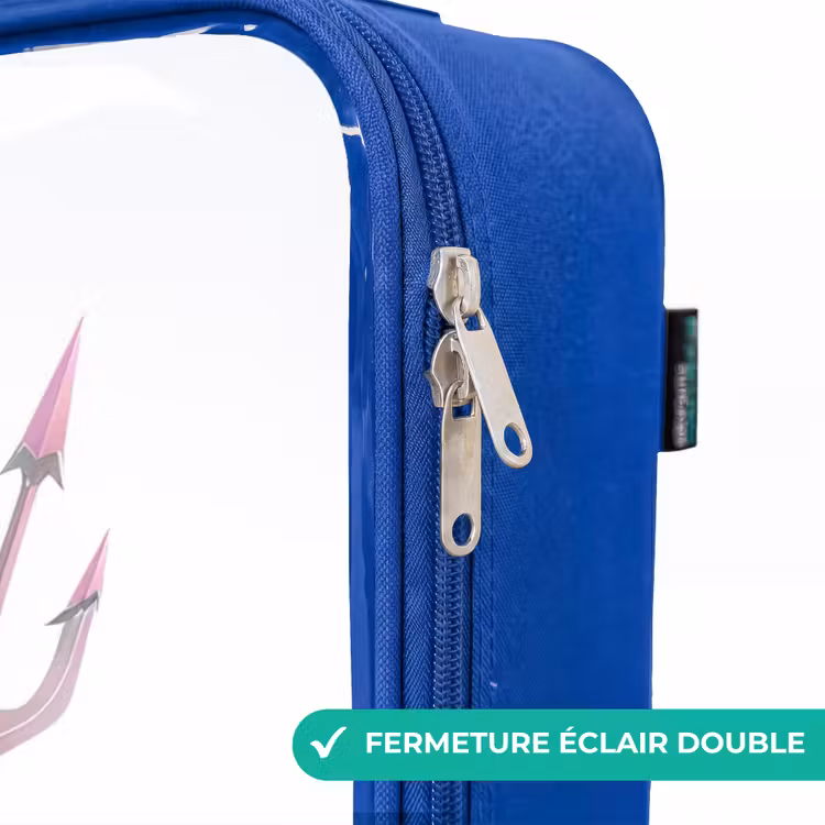 Valise enfant - Bleu - Kyra coral princesse — 7