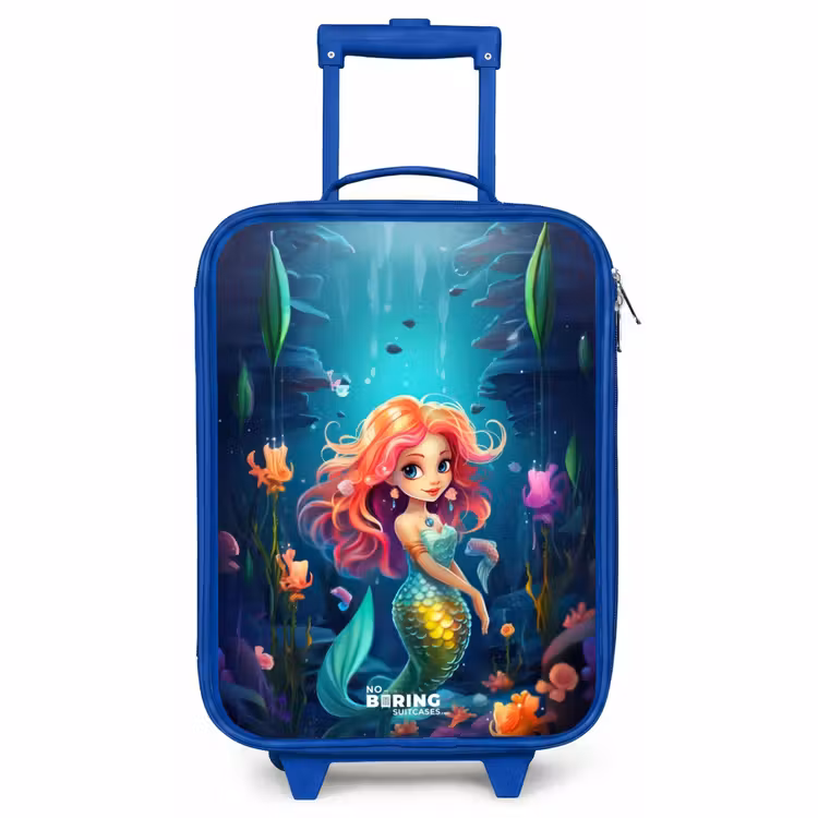 Valise enfant - Bleu - Reine de corail — 1