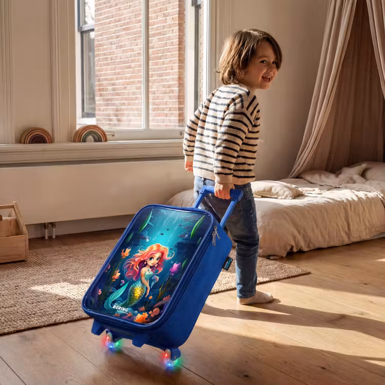 Valise enfant - Bleu - Reine de corail — 2