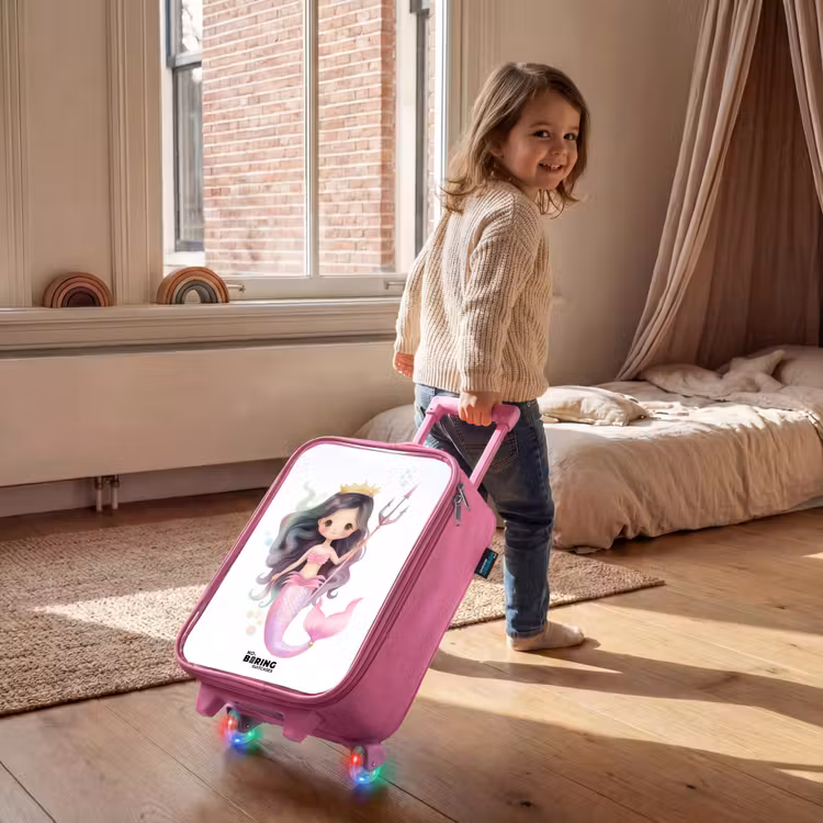 Valise enfant - Rose - Kyra coral princesse — 2
