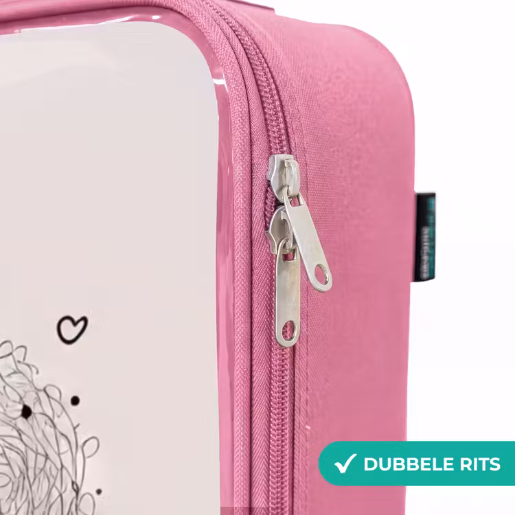 Valise enfant - Rose - Princesse aux boucles — 7