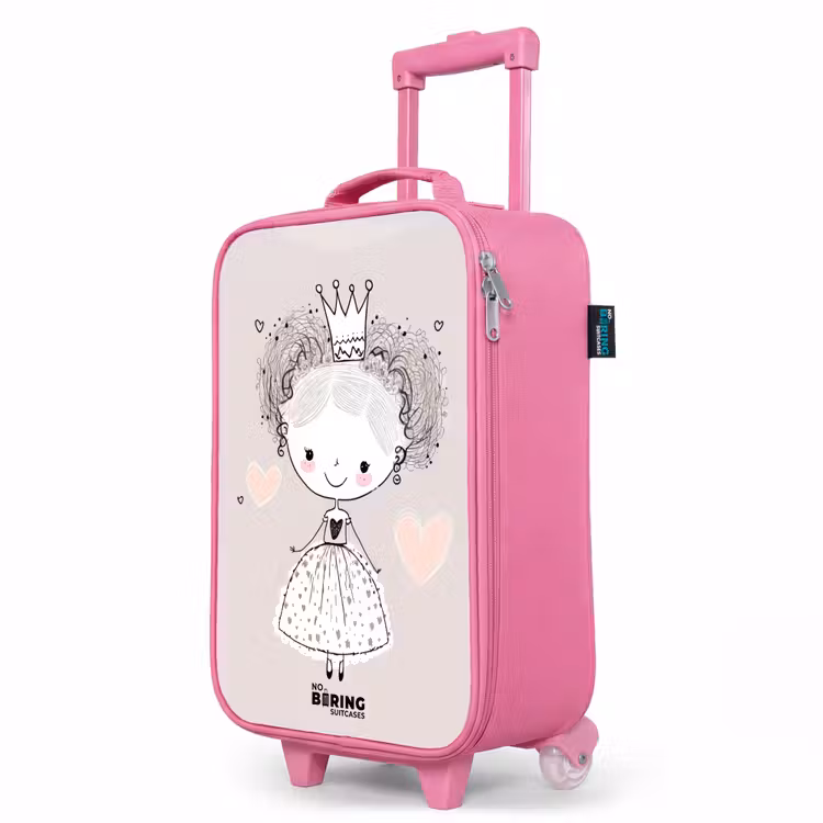 Valise enfant - Rose - Princesse aux boucles — 8
