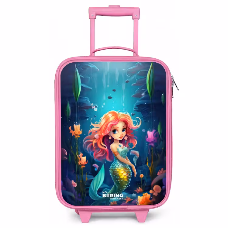 Valise enfant - Rose - Reine de corail — 1