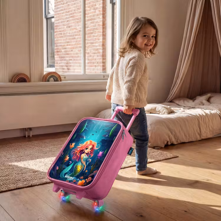 Valise enfant - Rose - Reine de corail — 2