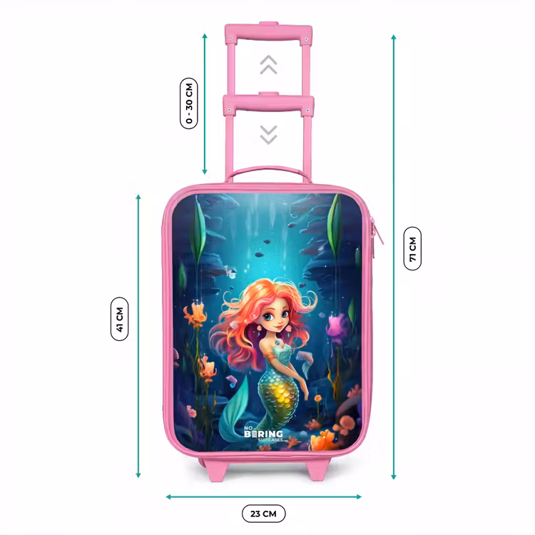 Valise enfant - Rose - Reine de corail — 6