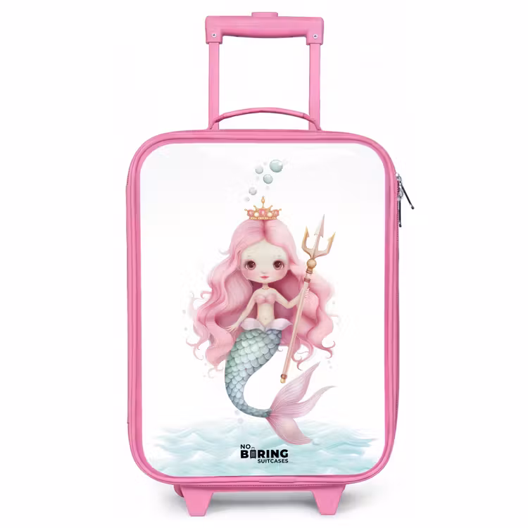Valise enfant - Rose - Sirène Suzy — 1