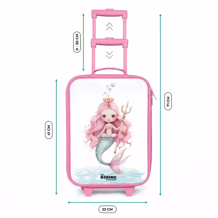 Valise enfant - Rose - Sirène Suzy — 6