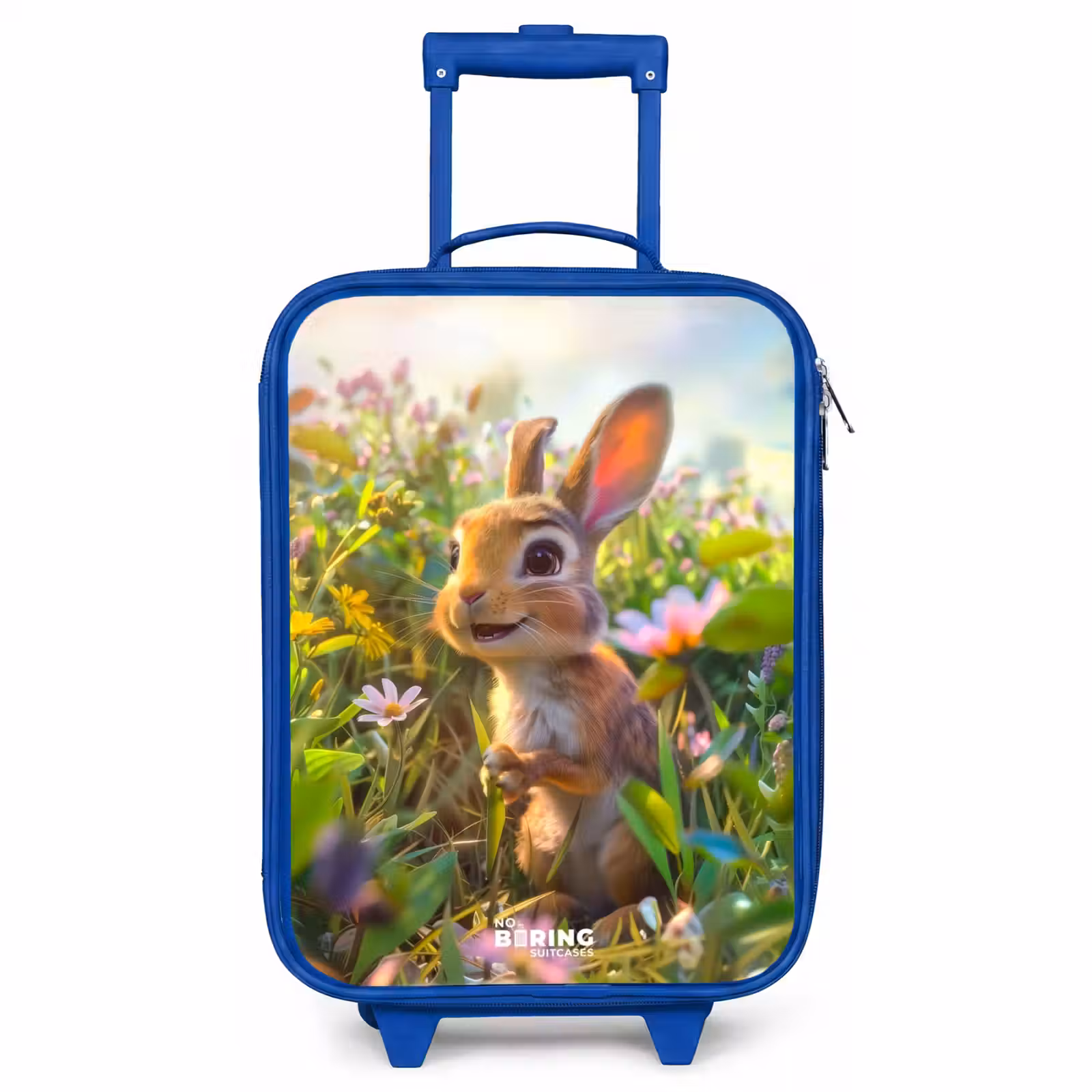 Valise enfant - Bleu - Petit lapin — 1