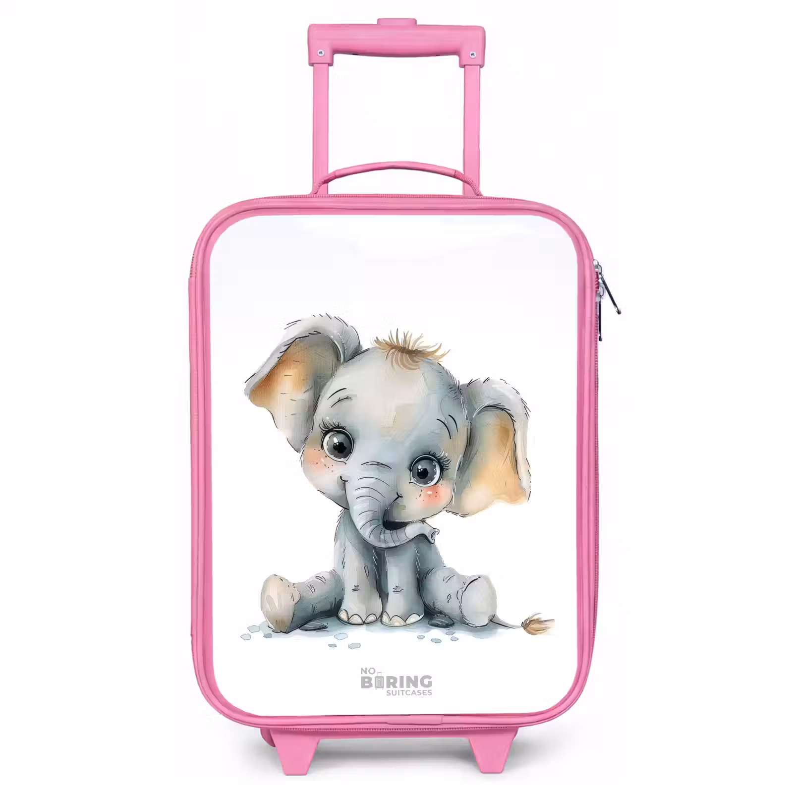 Valise enfant - Rose - Bébé éléphant — 1