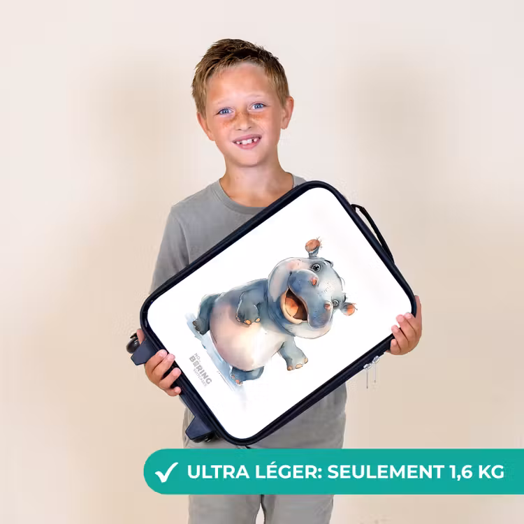 Valise enfant - Bébé hippopotame — 2