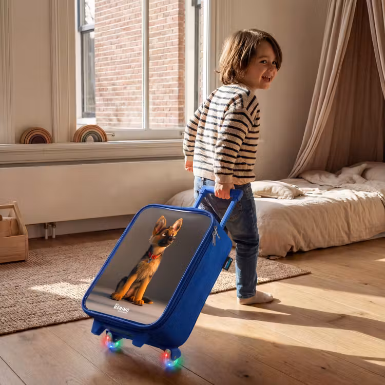 Valise enfant - Bleu - Berger caché — 2