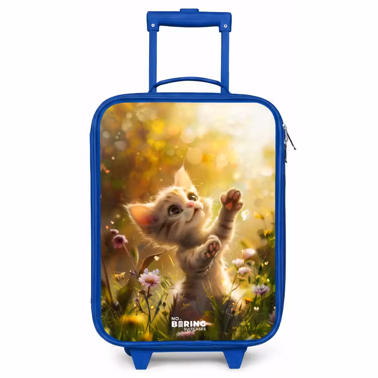 Valise enfant - Bleu - Chaton Koosje — 1