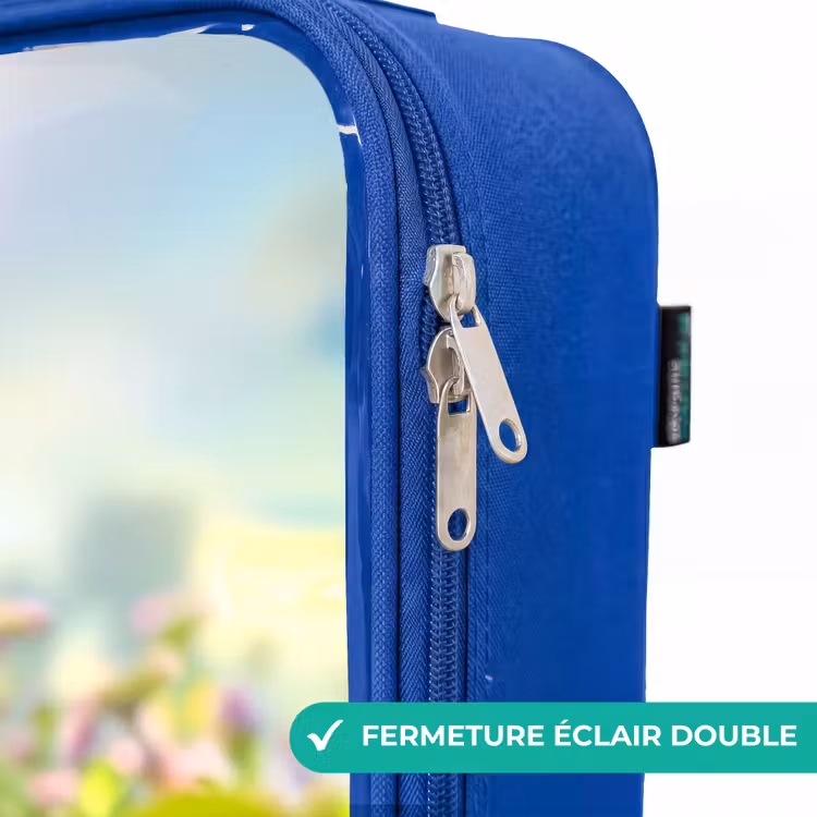 Valise enfant - Bleu - Petit lapin — 7
