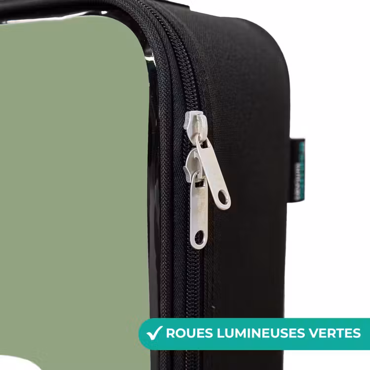 Valise enfant - Vert avec le dino T-rex — 6