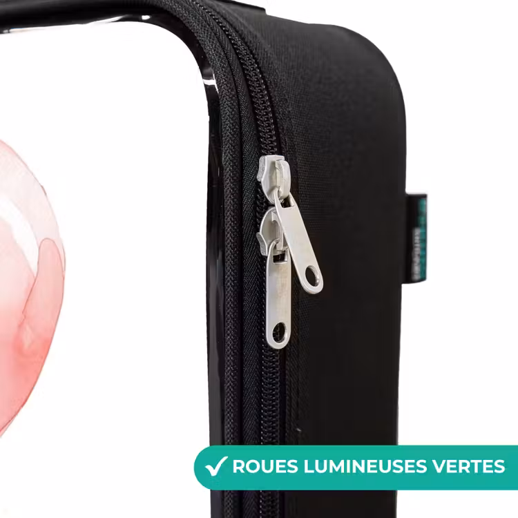 Valise enfant - Zèbre avec ballon rose — 6
