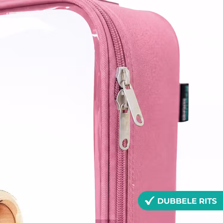 Valise enfant - Rose - Bébé singe — 7