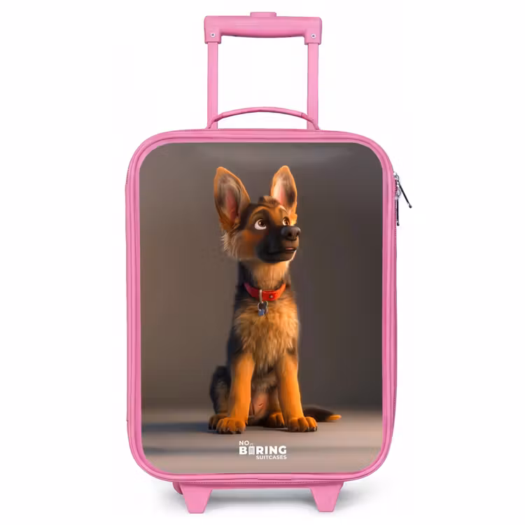 Valise enfant - Rose - Berger caché — 1