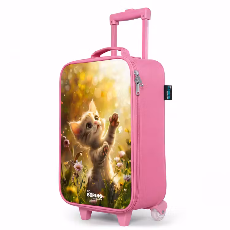 Valise enfant - Rose - Chaton Koosje — 8
