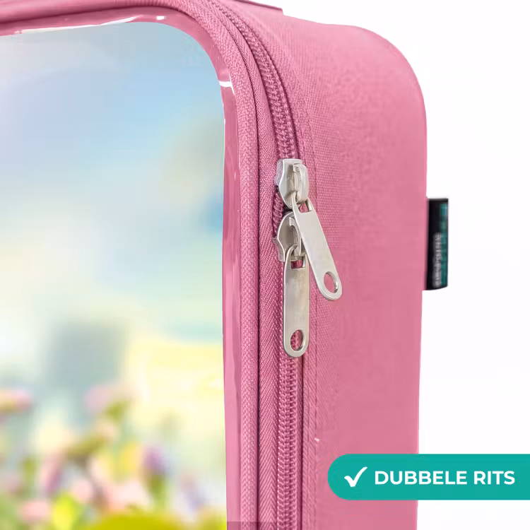 Valise enfant - Rose - Petit lapin — 7