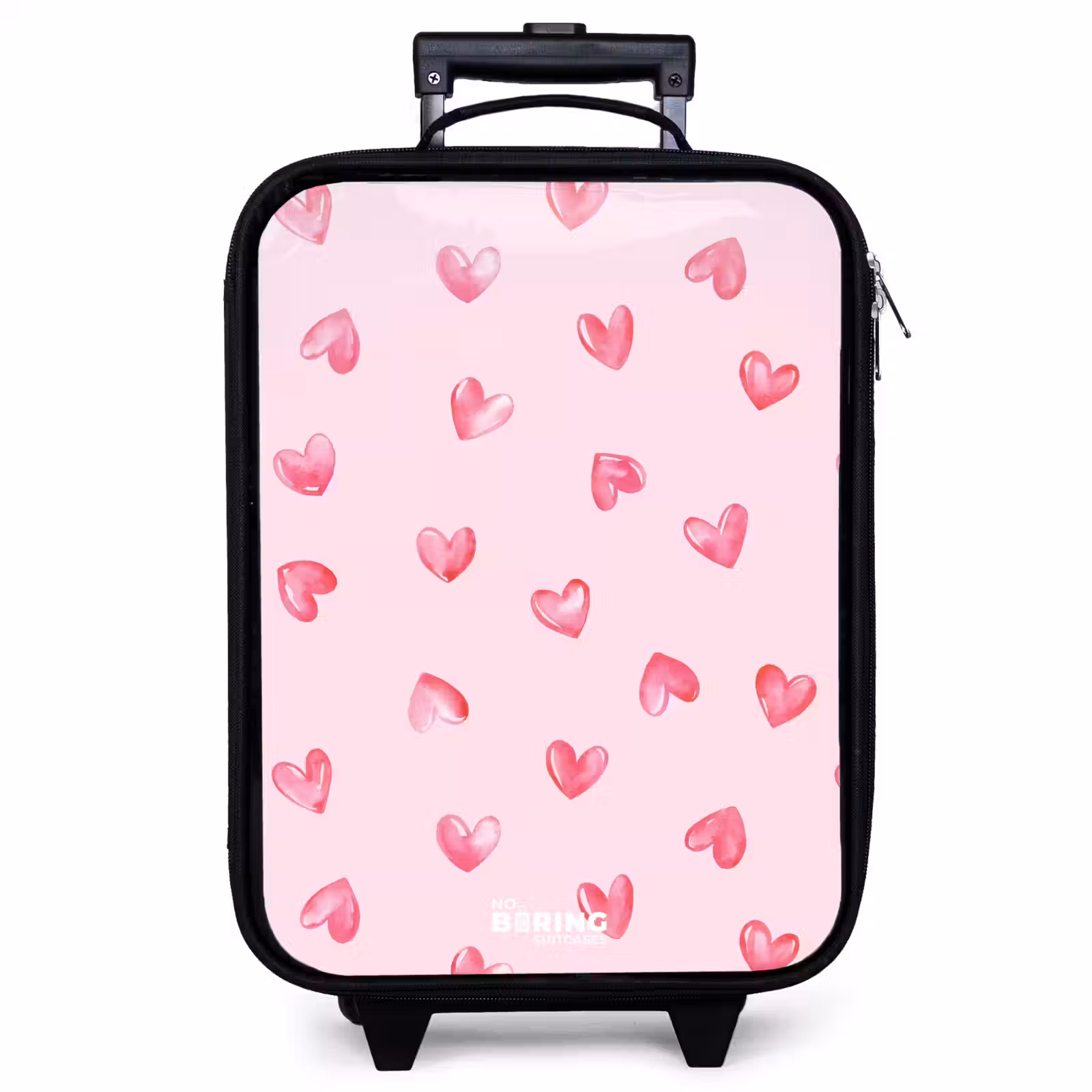 Valise enfant - Coeurs roses — 1