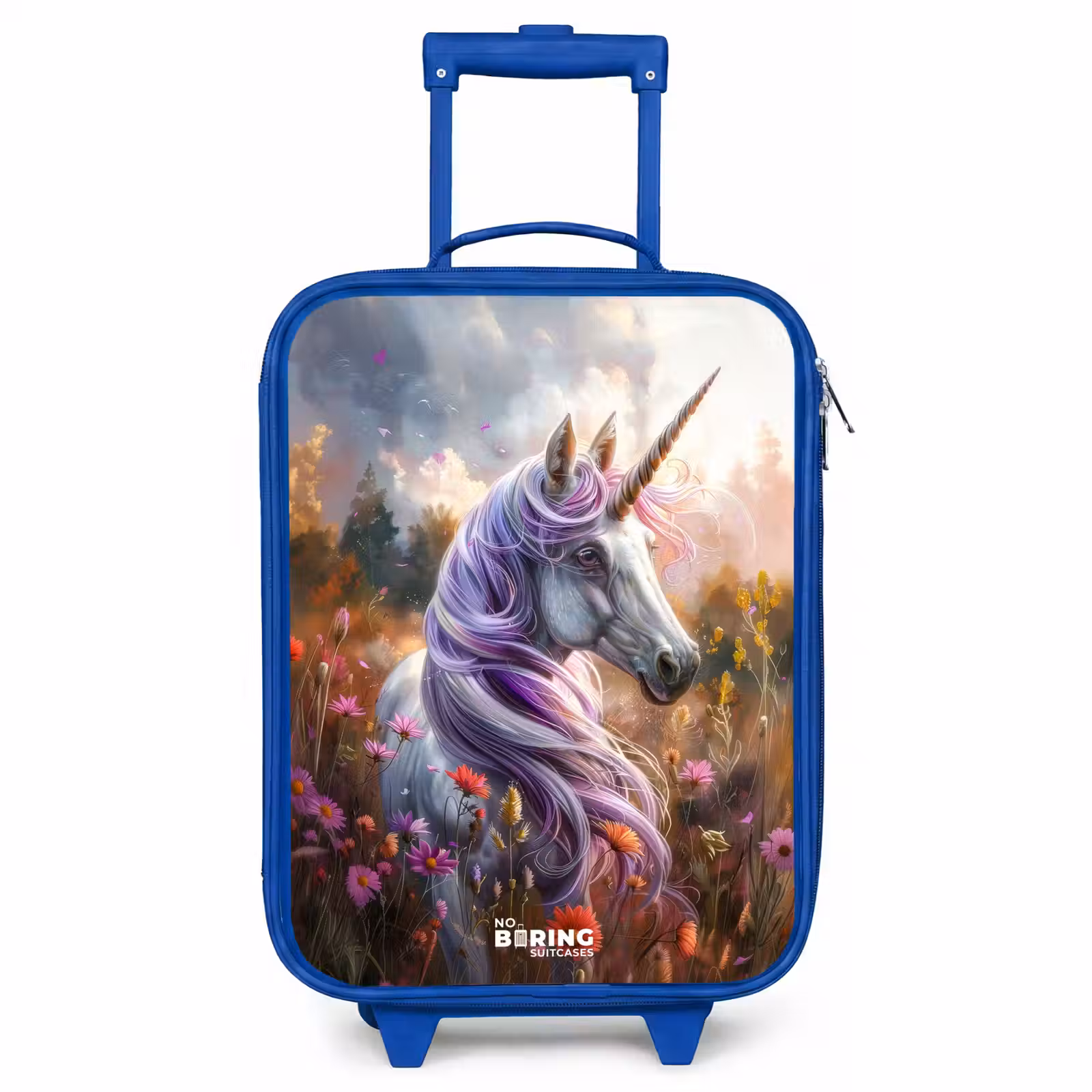 Valise enfant - Bleu - Lavande corne de printemps — 1