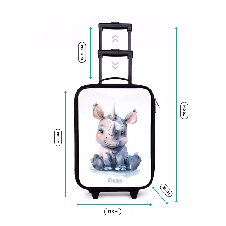 Valise enfant - Bébé rhinocéros — 7