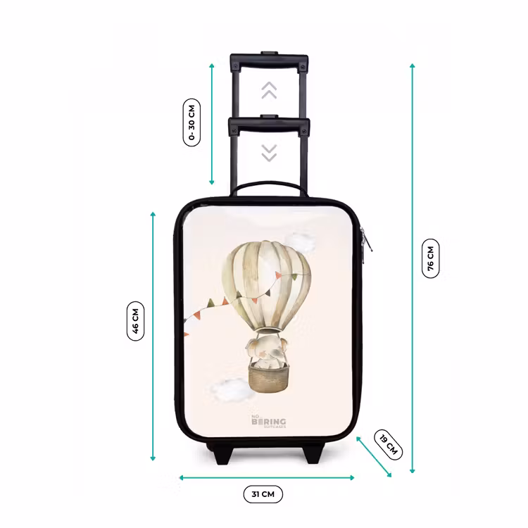 Valise enfant - Éléphant en montgolfière — 7