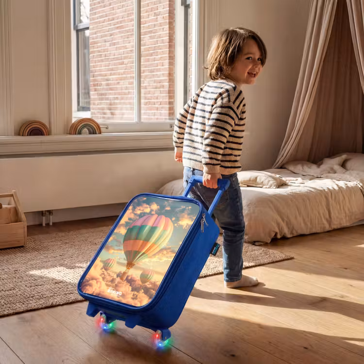 Valise enfant - Bleu - Skyliner pastel — 2