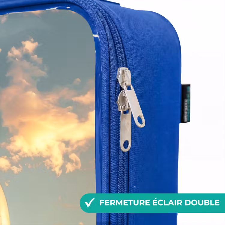 Valise enfant - Bleu - Skyliner pastel — 7