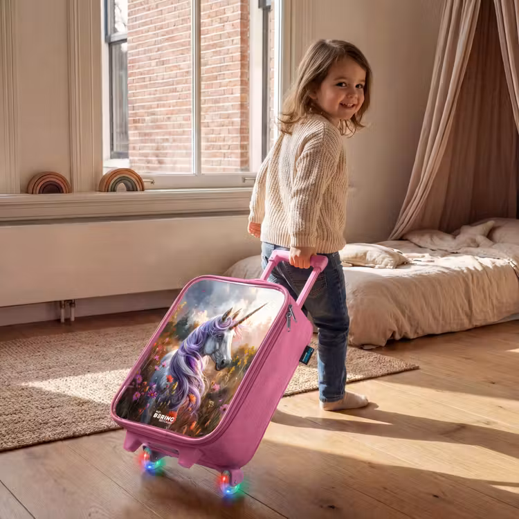 Valise enfant - Rose - Lavande corne de printemps — 2