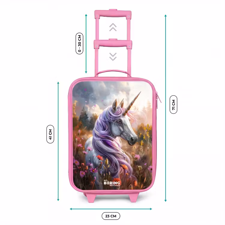 Valise enfant - Rose - Lavande corne de printemps — 6
